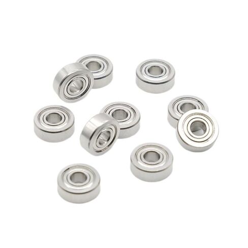 10 قطعة الفولاذ المقاوم للصدأ S605ZZ تحمل 5x14x5mm عالية الدقة ABEC-7 S605Z Z الكرات in Kuwait