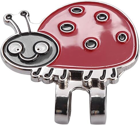 Golf Ball Marker, Women Stainless Steel Magnetic Golf Hat Clip Ball Marker for Golf in Kuwait