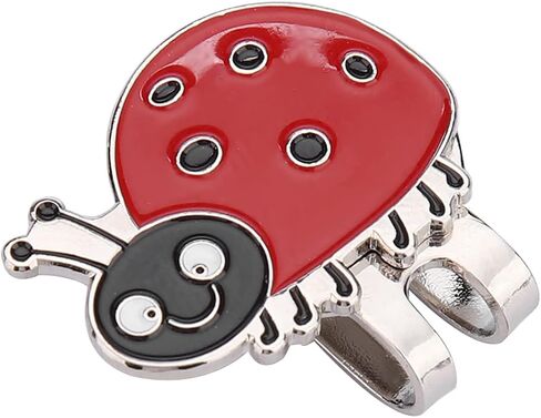 Golf Ball Marker, Women Stainless Steel Magnetic Golf Hat Clip Ball Marker for Golf in Kuwait