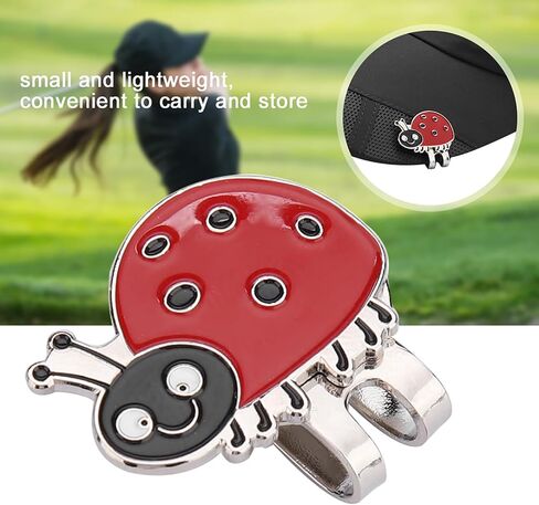 Golf Ball Marker, Women Stainless Steel Magnetic Golf Hat Clip Ball Marker for Golf in Kuwait
