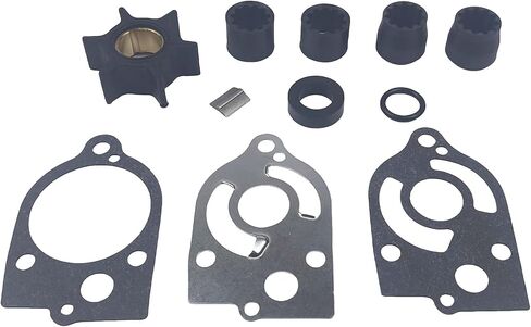 47-89983Q1 Water Pump Impeller Kit Compatible for Mercury Mariner Outboard 30 35 40 45 50 60 65 70 HP Replace Sierra 18-3207 47-89983T2 in Kuwait