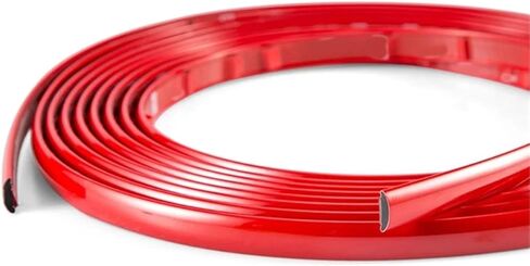 300cm/500cm Car Bumper Self-Adhesive Red Decorative Strip with Thickened PVC Material 1pcs(3.0M-10MM) in Kuwait