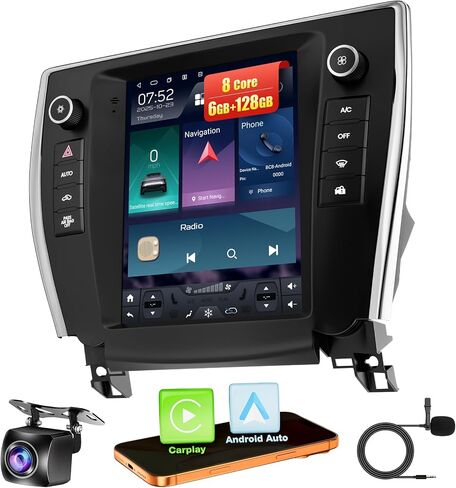 8Core+ Android 14 Car Radio for Toyota RAV4 2014 2015 2016 2017 2018 (Only Support Auto A/C), 10.4 Inch 4GB+64GB RAV4 Stereo with Carplay & Android Auto,GPS Navigation & DSP Setting in Saudi Arabia