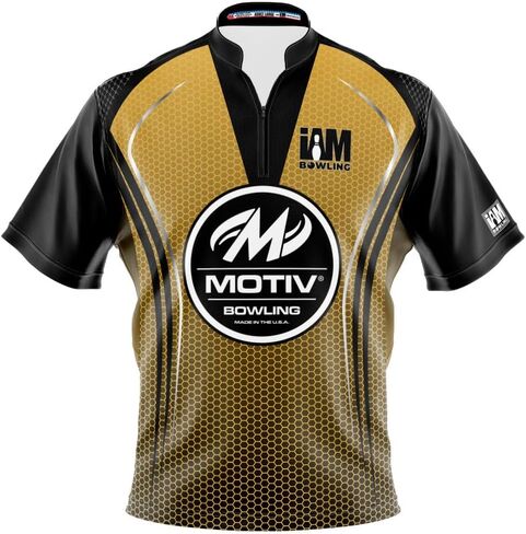 Logo Infusion Dye-Sublimated Bowling Jersey (Sash Collar) - I AM Bowling Fun Design 2068-MT - Motiv in Kuwait