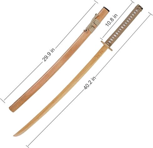 Practice Training Sword Katana - Trainer Katana Swords Cosplay Prop Longsword for Practice,Training and Gift in Kuwait