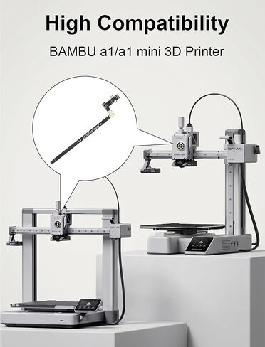 Mviioe A1 Filament Hall Sensor Board Compatible with Bambu Lab A1 A1 Mini, with FPC Ribbon Cable, 2 PCS | Hall feed sensor with FPC ribbon cable monitors extruder filament supply for A1 & A1 Mini printers in Kuwait