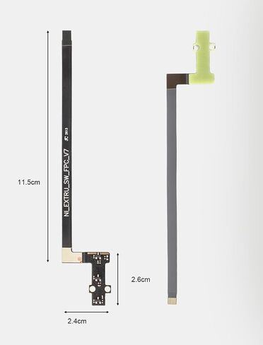 Mviioe A1 Filament Hall Sensor Board Compatible with Bambu Lab A1 A1 Mini, with FPC Ribbon Cable, 2 PCS | Hall feed sensor with FPC ribbon cable monitors extruder filament supply for A1 & A1 Mini printers in Kuwait