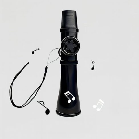 Double-Tone Plastic Mouth Harmonica Flute - Portable Humming Instrument for Travel Performance and Musical Expression (4 Colors) in Kuwait