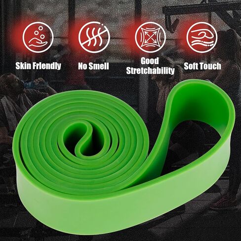 Nexora Resistance Bands Set, 5 Pack 8-125 lbs Natural Rubber Exercise Bands with Door Anchor Soft Handles Storage Bag, Heavy Duty Workout Bands for Men Women Home Gym Yoga Pilates Physical Therapy in Kuwait
