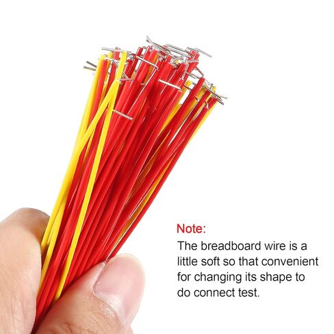 560 PCS Breadboard Jumper Wire Cables Kit 14 Vaules Assorted Jumper Wire Connecting Line Cables for Breadboard Prototyping Flexible Circuits in Kuwait