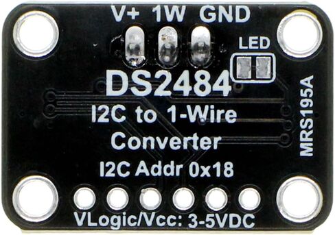 DS2484 I2C to 1 Wire Bus Adapter Board Adapter Long Distance Open Source Board for Industrial Accessories in Kuwait
