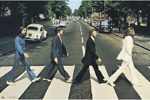 Grupo Erik Poster The Beatles White Album – Anime Poster 61 x 91.5 cm – Full Colour Decorative Sheet | Decorative Wall Art Ideal Wall Decoration – Posters for Wall, Room Decoration in Kuwait