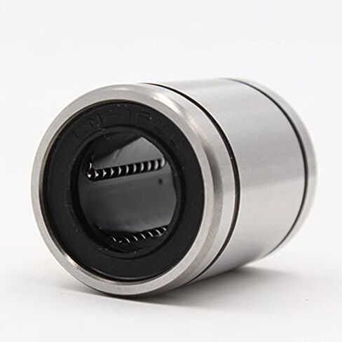 Linear Bearing LME Linear Motion Bearings Bushings for 3D Printer CNC Router Parts LME8UU LME12UU LME16UU LME20UU LME25UU Linear Ball Bearings(1pcs Lme,LME12UU) in Kuwait