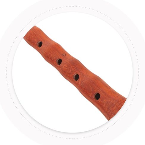 Toyvian Professional Red Sandalwood Suona Instrument D Key with Plastic Reed Ethnic Wind Instrument for Beginners Traditional Chinese Folk Music Practice Random Color in Kuwait