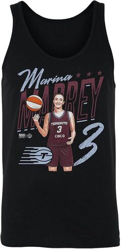 500 LEVEL Marina Mabrey Toronto Tempo Player Pose Men's Tank Top in Kuwait