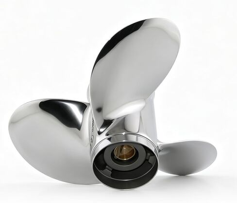 11 3/4x15 OEM 990C0-00501-15P Outboard Propeller Compatible with Suzuki Outboard Engines 35/40/50/55/60/65HP,13 Tooth,RH,Stainless Steel Boat Prop in Kuwait