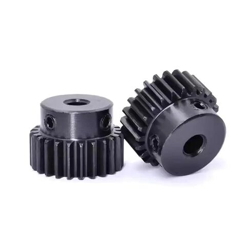 Spur Gear 1M 21Teeth 45# Steel Bore 6mm 8mm 10mm 8-16Pcs(6mm,10pcs 1M 21 Teeth) in Kuwait