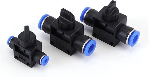 Pneumatic Fittings Tube Connector PU PY PE SA HVFF Push In Joint Quick Coupling For Hose 4mm 1Pcs(BHVFF) in Kuwait
