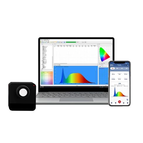HPCS310P مقياس الطيف المحمول لإضاءة الطيف PPFD PAR جهاز اختبار الوميض لقياس الضوء حساسية عالية، خطأ منخفض in Kuwait