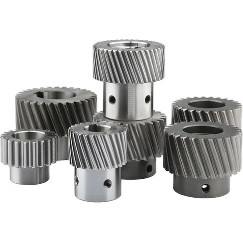Left Helical Gear 1.25M 30T 1.25mm 30 Teeth Hole 25mm Keyway 8mm 1Pcs in Kuwait