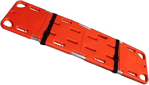 Foldable Stretcher, Plastic Life Board Stretcher Emergency Rescue Portable Plastic Stretcher Foldable Casualty Spine Fixed Plate... (Size : A) (A) in Kuwait