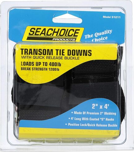 Seachoice Premium Transom Tie Down Boat Strap, 48 in. in Kuwait