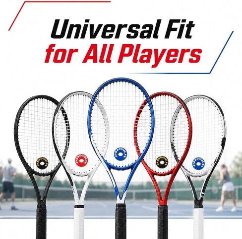 8 Piece -Shaped Tennis Vibration Dampener, Rubber Tennis Dampener | Perdurable Shock Absorber for Strings, Soft TennisAccessory Great for TennisPlayers in Kuwait