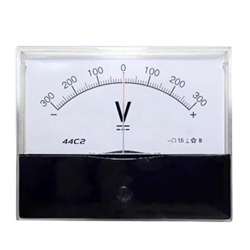 1pc 44C2 /75mv VoltmeterGauge Analog Panel V Current Meter50A -0-50A Voltmeter 3V 5A 10V 20V 30V 50V 100V 200V 300V 500V(20V - 0-20V) in Kuwait