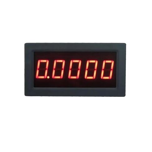 1 قطعة YB5145B LED الفولتميتر الرقمي 4 1/2 الجهد متر عرض اختبار DC200mV/2 فولت/20 فولت/100 فولت/200 فولت/300 فولت/500 فولت/600 فولت 4.5 فولت عداد لوحة (أحمر، DC600V، مصدر الطاقة DC24V) in Kuwait