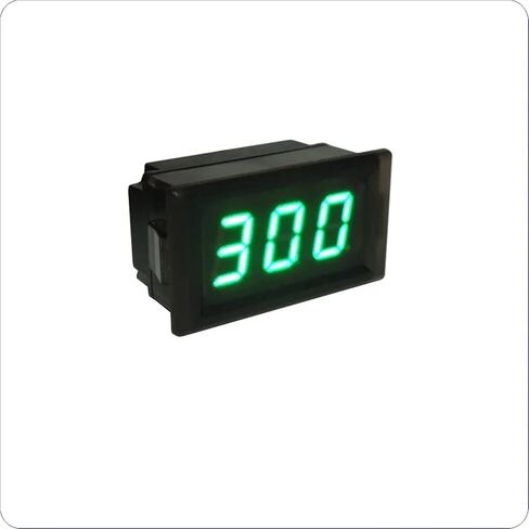 1pc YB28-W 0.52 inch Water Proof Digital LED Module 0-30V 100V 300V 600V Voltmeter Voltage Tester Volt Meter Gauge Motorcycle Car(Blue,DC0.0-300V) in Kuwait