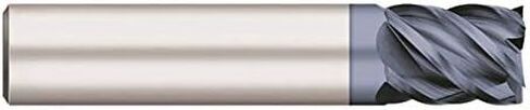 RedLine Tools - 1/8 (.1250) Single End Corner Radius Carbide End Mill, AlTiN Coated, 5 Flute .2500 LOC .0100 Radius, Round Shank Type, 1.5000 OAL - RE20408 in Kuwait