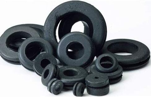 Electriduct Rubber Grommet Seal Gasket O-Ring Bushing - 1" x 1/4" x 1 3/8" x 1 3/4" x 5/8" - Pack of 50 Grommets in Kuwait