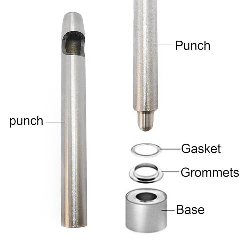 Grommets Kits, 2mm Plated Copper Metal Grommet for Shoes Bags Clothing, with 3 Installation Tools, 800 Pieces Grommets in 4 Colors in Kuwait