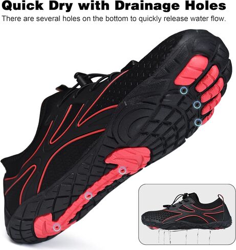 Water Shoes for Women Men, Swim Water Shoes, Beach Water Shoes, Barefoot Quick Dry Non-Slip for Hiking Surf River Pool Water Sports in Saudi Arabia