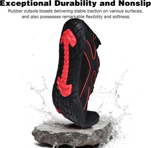 Water Shoes for Women Men, Swim Water Shoes, Beach Water Shoes, Barefoot Quick Dry Non-Slip for Hiking Surf River Pool Water Sports in Saudi Arabia
