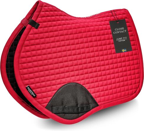 Equestrian Stockholm Close Contact Horse Saddle Pad for Jumping | Horse saddle pad with bamboo liner, thermal regulation, moisture-wicking comfort & freshness. Lightweight English saddle pad in Kuwait