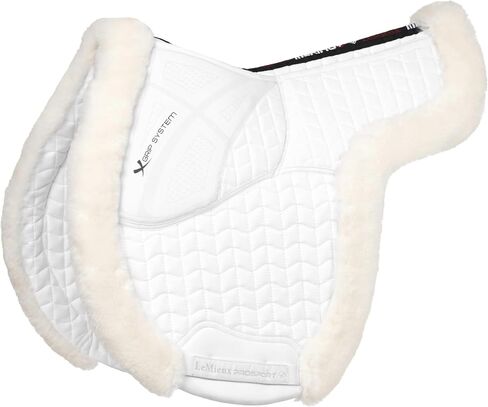 وسادة سرج LeMieux Merino+ ProSorb Hunter - أبيض/أبيض in Kuwait