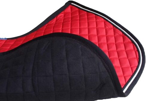 Horse Equine Contoured English Quilted Cotton All Purpose Saddle Pad 72TS37 in Kuwait
