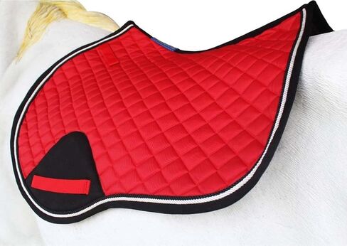 Horse Equine Contoured English Quilted Cotton All Purpose Saddle Pad 72TS37 in Kuwait