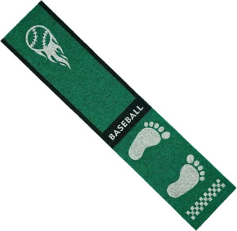 Baseball Softball Pitching Mat，Youth Anti Slip Training Mat | 65x14 inch,suitable for pitchers of all ages,available in green, red, and gray colors in Kuwait