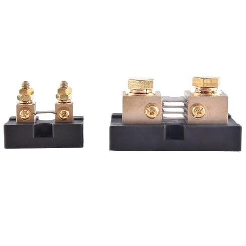FL-15 5A-500A 50mV 100mV Brass Current Mount DC Shunt Resistance 1Pcs(300A,75MV) in Kuwait