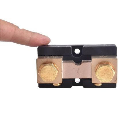FL-15 5A-500A 50mV 100mV Brass Current Mount DC Shunt Resistance 1Pcs(300A,75MV) in Kuwait