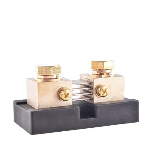FL-15 5A-500A 50mV 100mV Brass Current Mount DC Shunt Resistance 1Pcs(300A,75MV) in Kuwait