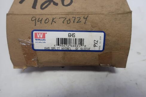 Sleeve Coupling Insert, 6HS, Hytrel in Kuwait