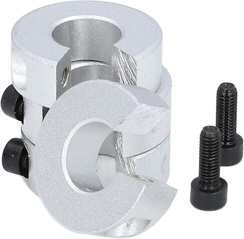 Linear Rail Stop Collars Set, Pack of 4 Aluminum Alloy Clamp On Shaft Limit Fixing Rings ID 16MM OD 35MM Thickness 10MM Shaft Collar Set for DIY CNC Machine Tools in Kuwait