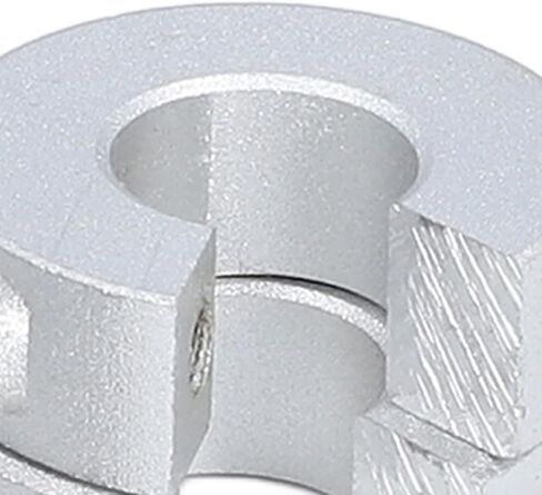 Linear Rail Stop Collars Set, Pack of 4 Aluminum Alloy Clamp On Shaft Limit Fixing Rings ID 16MM OD 35MM Thickness 10MM Shaft Collar Set for DIY CNC Machine Tools in Kuwait