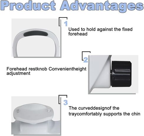 Chin Rest Forehead Support Optometry Accessories, Vision Training Forehead Bracket, Optical Chin Rest Forehead Support Optometry Accessories in Kuwait