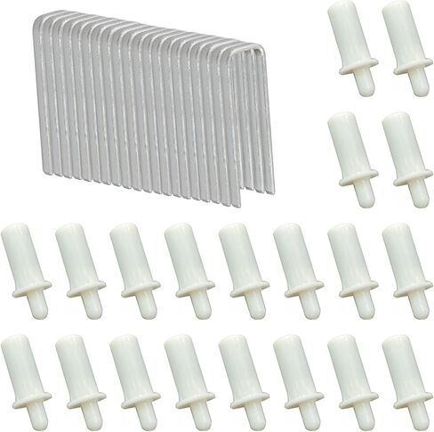 20 Pcs Plantation Shutter Louver Repair Pins Spring Loaded Wood Shutters Replacement Repair Pins Blinds Louver Repair Hardware Parts Suitable for All Kinds of Wooden Shutters with Movable Blades in Kuwait
