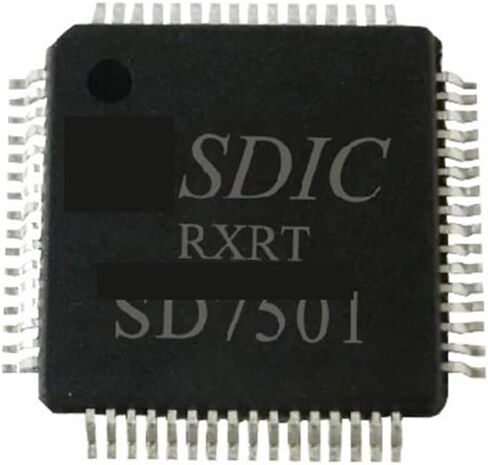 1 قطعة SD7501 8 قنوات تناظرية 18*4 LCD نطاق تلقائي متعدد SoC تغليف LQFP-64 in Kuwait