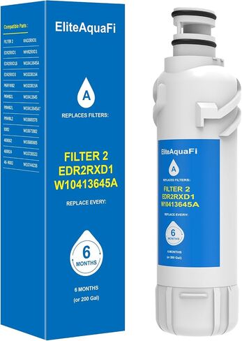 EDR2RXD1 W104136-45A Filter 2 Compatible with W10413645A P9WB2L P9RFWB2L (2 Pack) in Kuwait